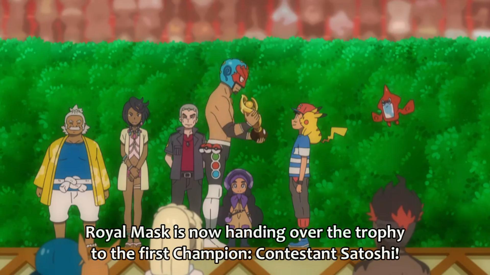 Auke1993 on X: The first Champion of Alola is. ASH