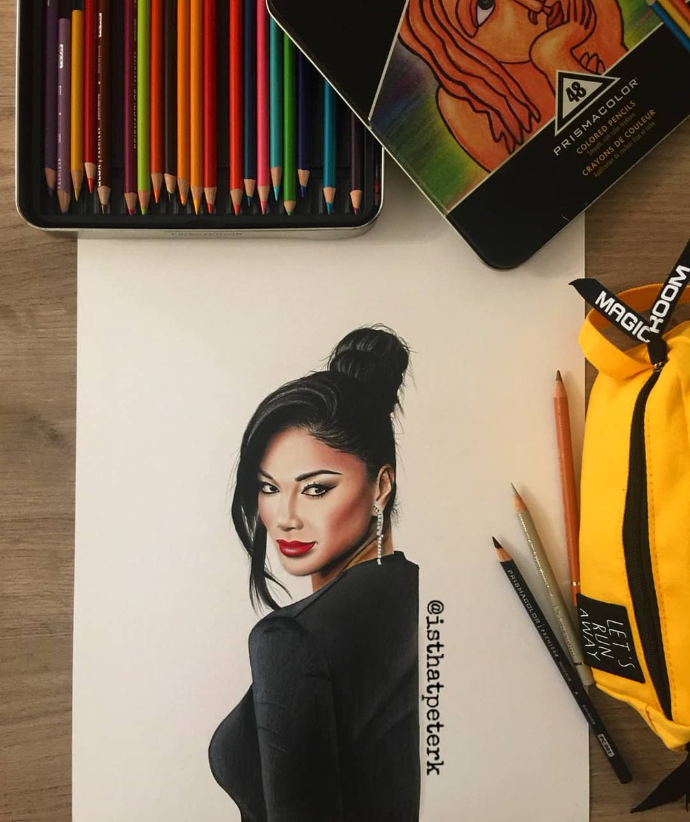 isthatpeterk's tweet photo. New drawing of @NicoleScherzy ❤️ https://t.co/FtIKkOF4Tp