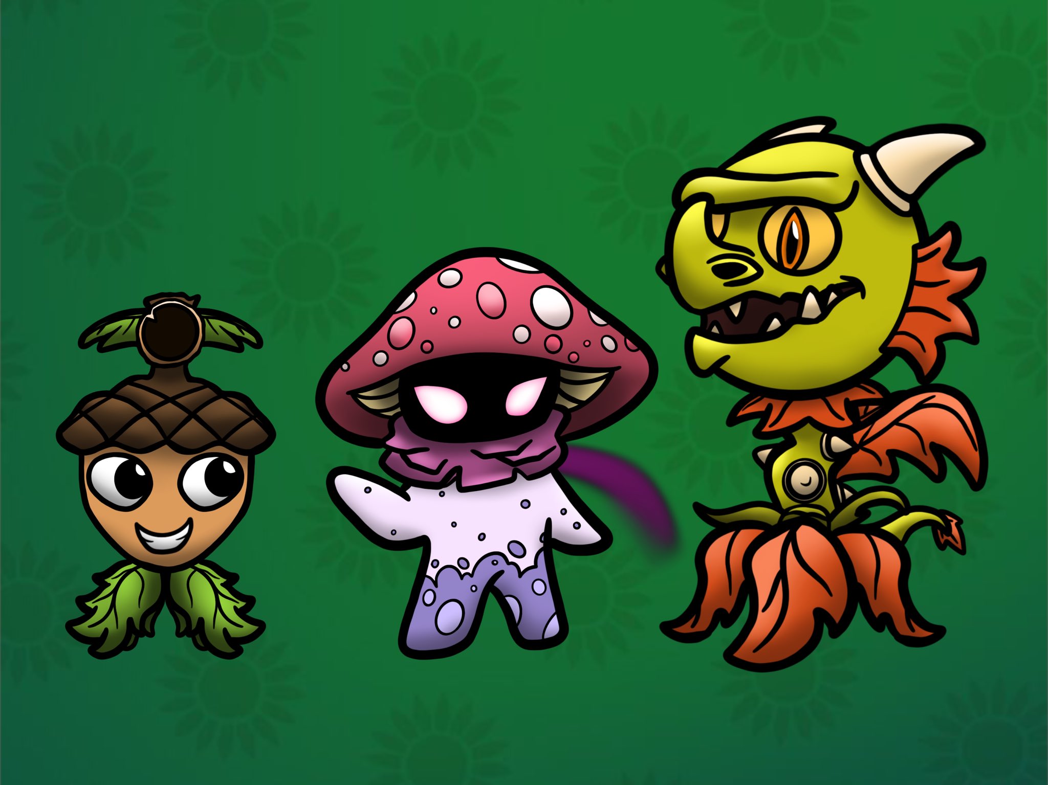 Pl🌲nts vs. Z🧠mbies on X: The #PvZ2 Costume Party Poll has concluded!  Congrats to Primal Sunflower and their adorable moose Antler costume! Keep  an eye in your games in the coming future