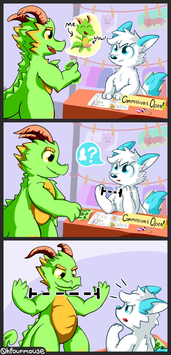 When you commission yiff