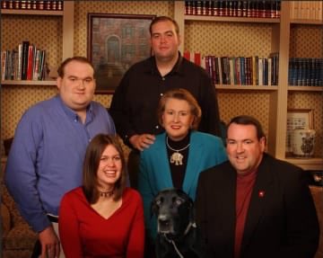  Happy Birthday Ed! Enjoy this weird picture of the Huckabee family! 