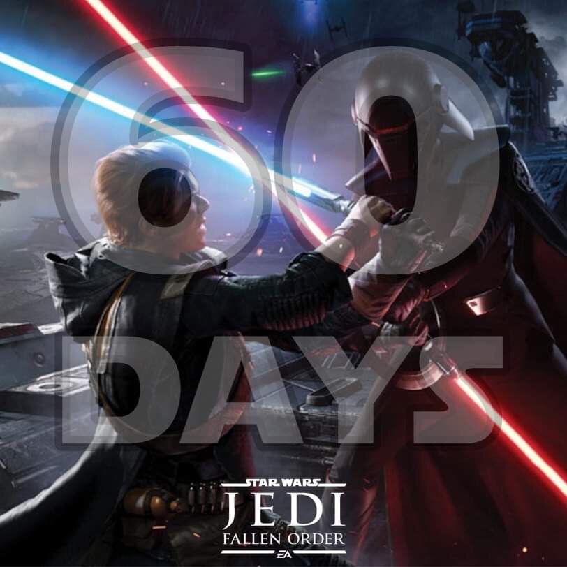 #StarWars #JediFallenOrder will debut on PS4, Xbox One &amp; PC in just 60 days! -B-
