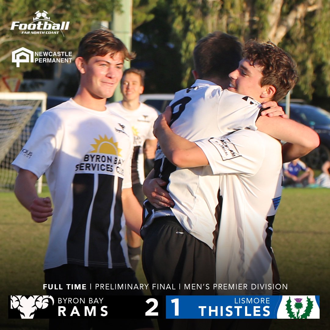 FootballFNC's tweet photo. Byron Bay FC are through to a third consecutive Grand Final! https://t.co/4fTxDQUZdW