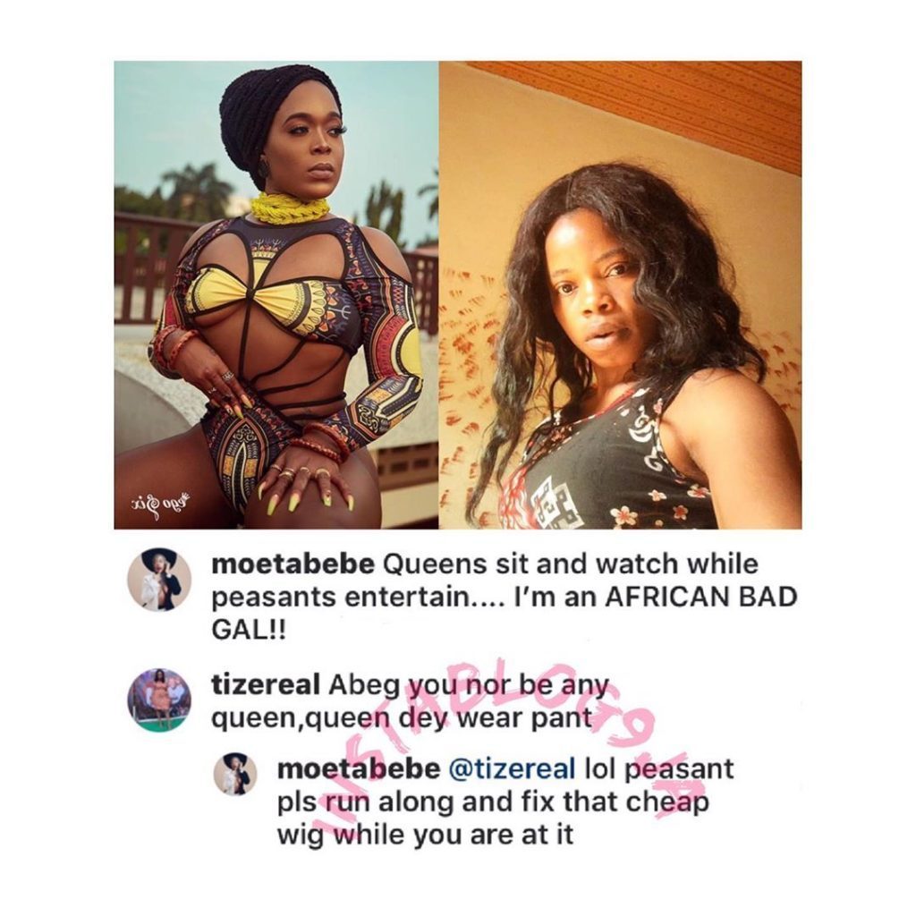 Zaspera1's tweet image. Between OAP #MoetAbebe and a follower whose wig “has seen better days” – Instablog9ja zaspera.com/between-oap-mo…