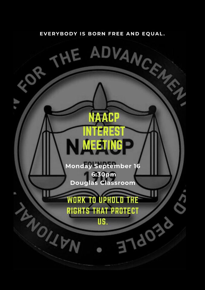 gsunaacp's tweet photo. Come out and get to know what NAACP is all about! Our interest meeting will be Monday September 16, 2019! Can’t wait to see you there! #GramFam get involved and make a difference! https://t.co/8DM2sHlg13