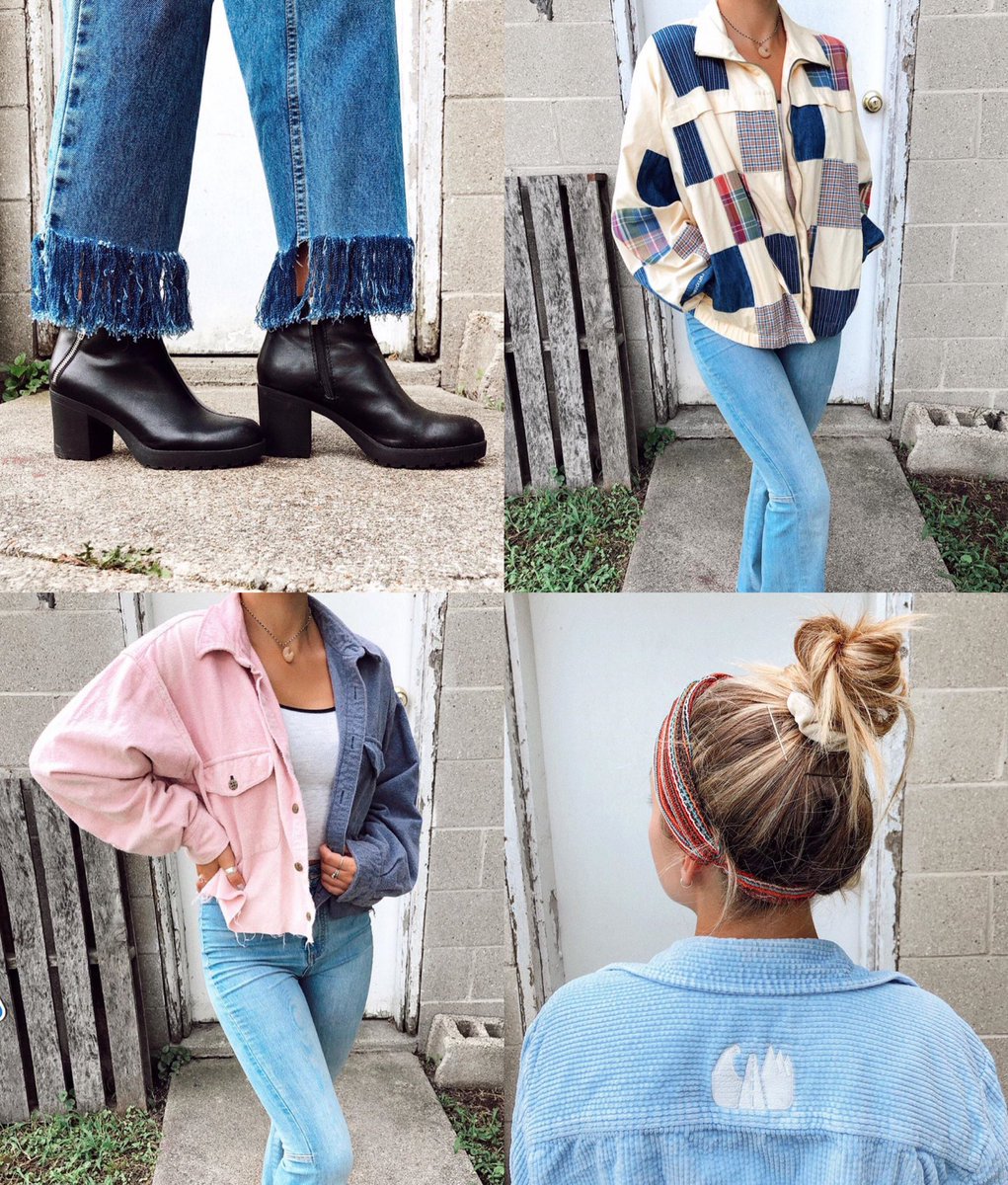 colemards17's tweet photo. hello twitter friends!

I sell thrift/vintage clothing that I personally rework! 50% of the profits are donated to charities that we believe are truly making a difference. trying to expand our business, retweeting this would be greatly appreciated🤩🦋 https://t.co/RTYcbpZ9QM