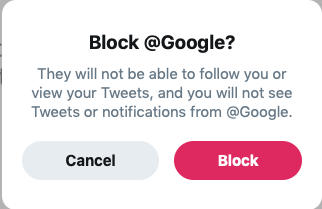 MusicTechPolicy's tweet image. What if we could just #blockGoogle from our lives altogether?  Now that would be disruptive.