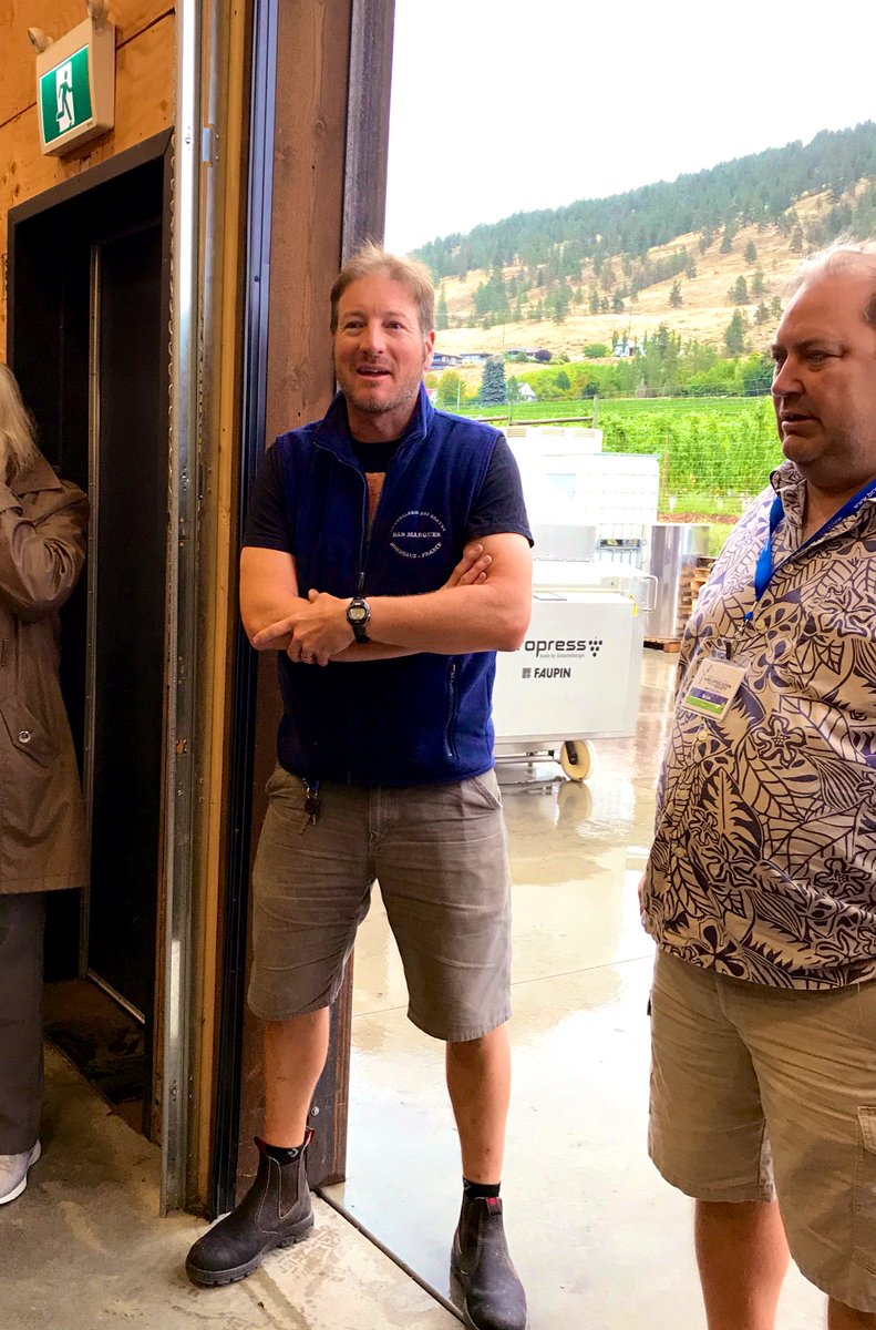BC Wine Appreciation (@bcwas) on Twitter photo We started our first tasting of the 2nd day of <a href="/BCWAS/">BC Wine Appreciation</a> bus tour at <a href="/RocheWines/">Roche Wines</a> with owner /winemaker Dylan Roche - old world style new world flavours #bcwines #benchbunch2019 #bcwas #rochewine We started our first tasting of the 2nd day of <a href="/BCWAS/">BC Wine Appreciation</a> bus tour at <a href="/RocheWines/">Roche Wines</a> with owner /winemaker Dylan Roche - old world style new world flavours #bcwines #benchbunch2019 #bcwas #rochewine