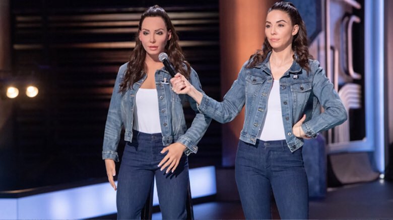 carlagannis's tweet photo. Stand up comedian Whitney Cummings had a sex robot of herself fabricated for her latest Netflix special. The robot told a few jokes. Altho “she” isnt yet funny, thoughts on #computationalhumor have entered the mainstream ...to a degree. More focus on the #sexrobot part rn though https://t.co/baatIjWjB7