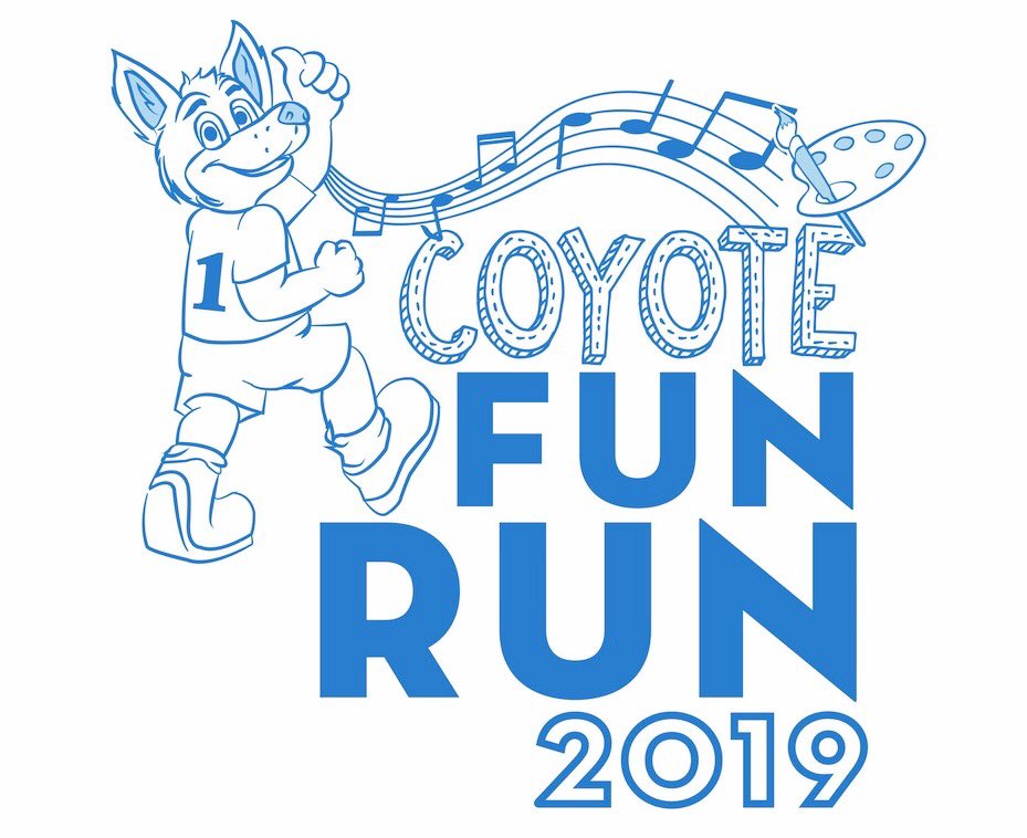 PtoRlc's tweet photo. Our second annual COYOTE FUN RUN is on Wednesday 9/25th! Please save the date!! https://t.co/EE3xgNkgDl