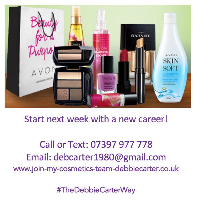 DebbieCarterUK's tweet photo. Are you looking for a new career where you can work from home and earn an uncapped income? You've come to the right place! Visit https://t.co/4zPmehUds2 or call/text JOIN AVON to 07397977778 #JoinMyAvonTeam #AvonUK #JoinAvon #DebbieCarter #avoncosmetics #BeautyBusiness https://t.co/liqYKrHkbh