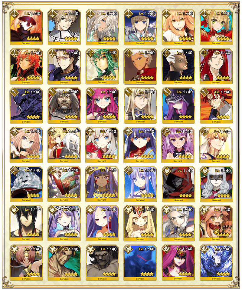 Fate Grand Order Usa Have You Decided Which One Of 42 Eligible 4 Sr Servants You Re Going To Choose Fategousa Beginning Later Today Masters Will Be Able To Exchange Their 7