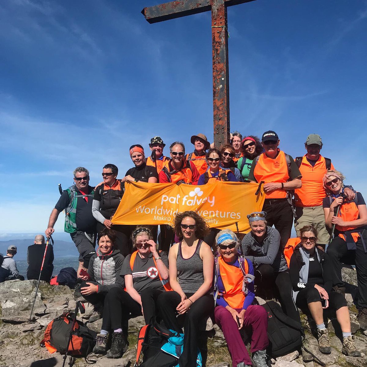 patfalvey's tweet photo. What a great day and weekend on #Carrauntoohil in my office. I'm blessed to have the opportunity to help others achieve their goals. #Bucketlist #Challenge #Kerry route #Croninsyard - Hags glen - #highestlake in #Ireland Cummeenoughter Lake https://t.co/CRtwgyogj9 https://t.co/1BBbu6Vr5Z
