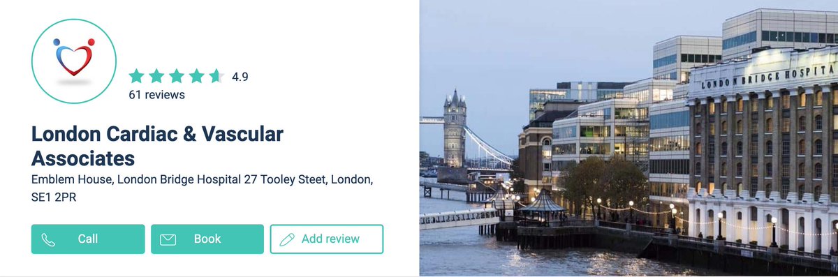 Did you know you can find us on @doctifyuk?

It's a great platform for patients to read reviews, book appointment and read about each consultant!

Thanks for having us on there doctify!