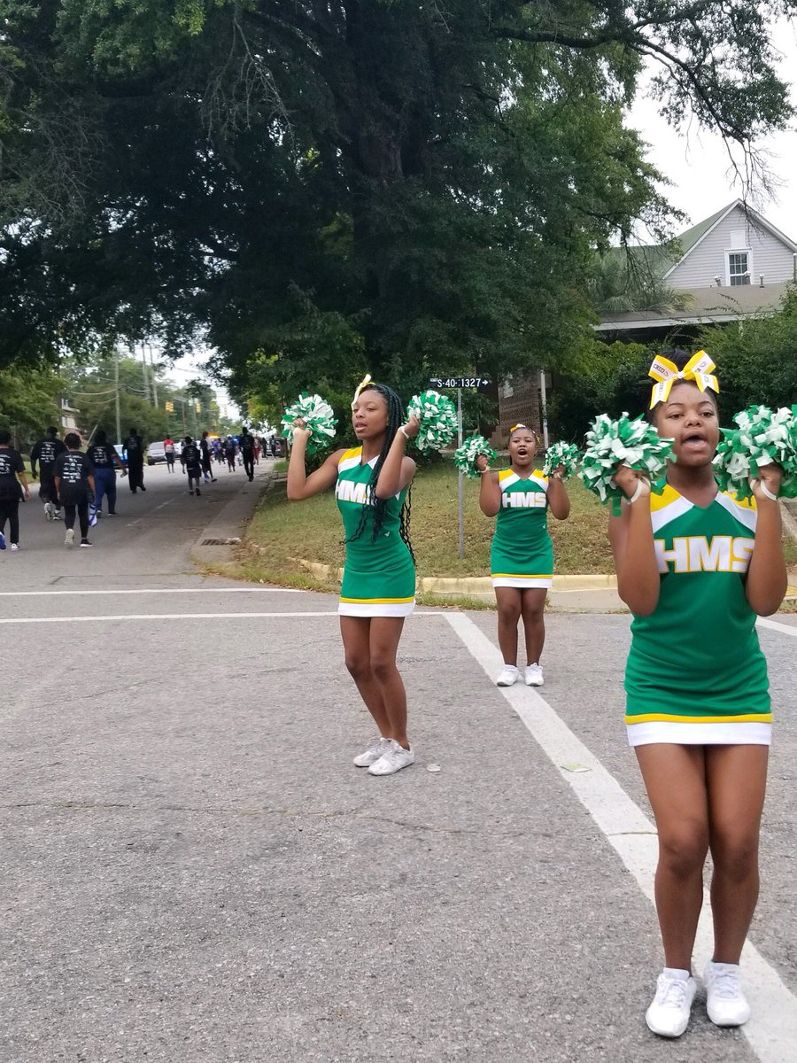 Big Shout Out To Our Cheer Team And HC Katrina Ladson for Representing Hopkins Middle And Supporting The James R. Clark Sickle Cell Walk That Was Held Yesterday Morning!!! Way To Go Ladies And Go Eagles 🦅!!!