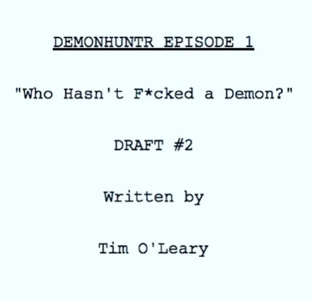 Super stoked for our first acting rehearsal for @DemonhuntrShow Episode One tonight! After weeks of fight rehearsals it’ll be weird to see my actors not beating the shit out of each other. 

#directorslife #queerfilmmaker #queerhorror #gayfilm #gayhorror #gaywebseries