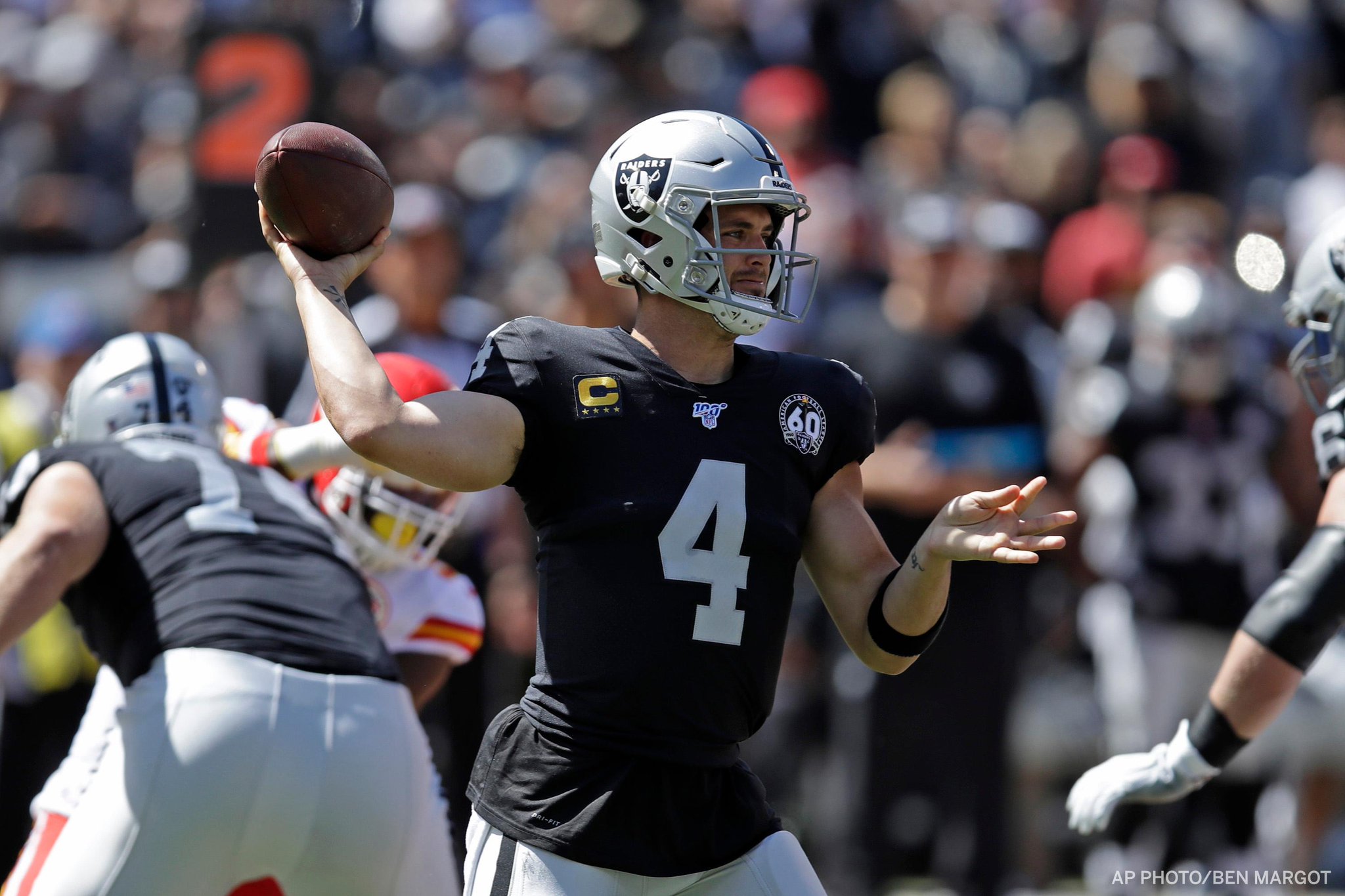 NFL on ESPN on Twitter "Derek Carr has passed Ken Stabler to