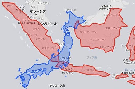 Twitter 上的 ムーチョ おまけで マレーシアと日本のサイズを比較してみた マレーシアは半島側と島側で分かれてるからサイズ感がわかりにくいんだけど 実は世界66位と 61位の日本とほぼ大きさ変わらないんだよね T Co 2y8j4njp Twitter