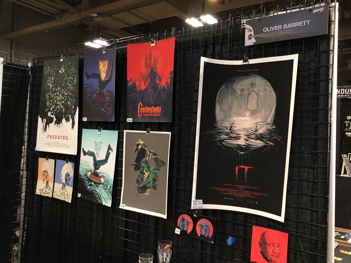 TheBlotSays's tweet photo. .@OliverBarrett brought so many goodies to MondoCon 5! That Full Metal Jacket is 🔥🔥🔥
#OliverBarrett #mondo #mondocon #mondocon5 #mondocon2019 #art https://t.co/mgSByFYaXl