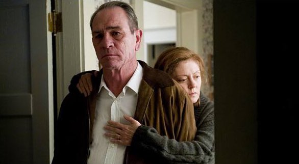 Happy birthday Tommy Lee Jones. He is always great, but I found him specially moving in In the valley of Elah. 