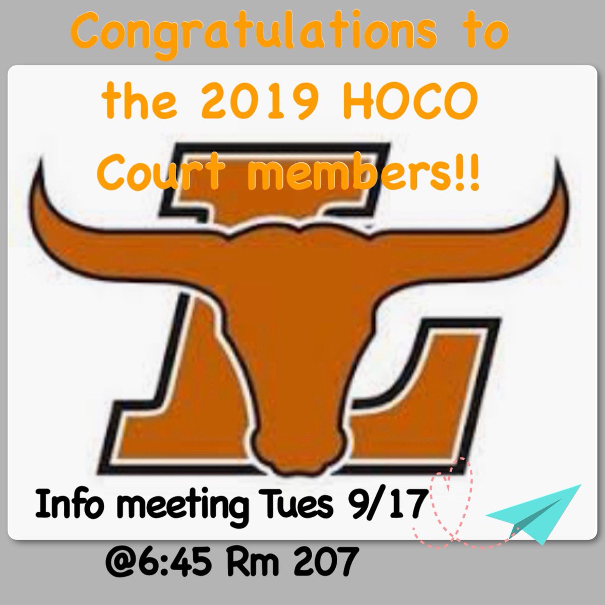 LanierHSStuCo's tweet photo. Meeting Tuesday @ 6:45 AM‼️ https://t.co/2x04XO7lqT