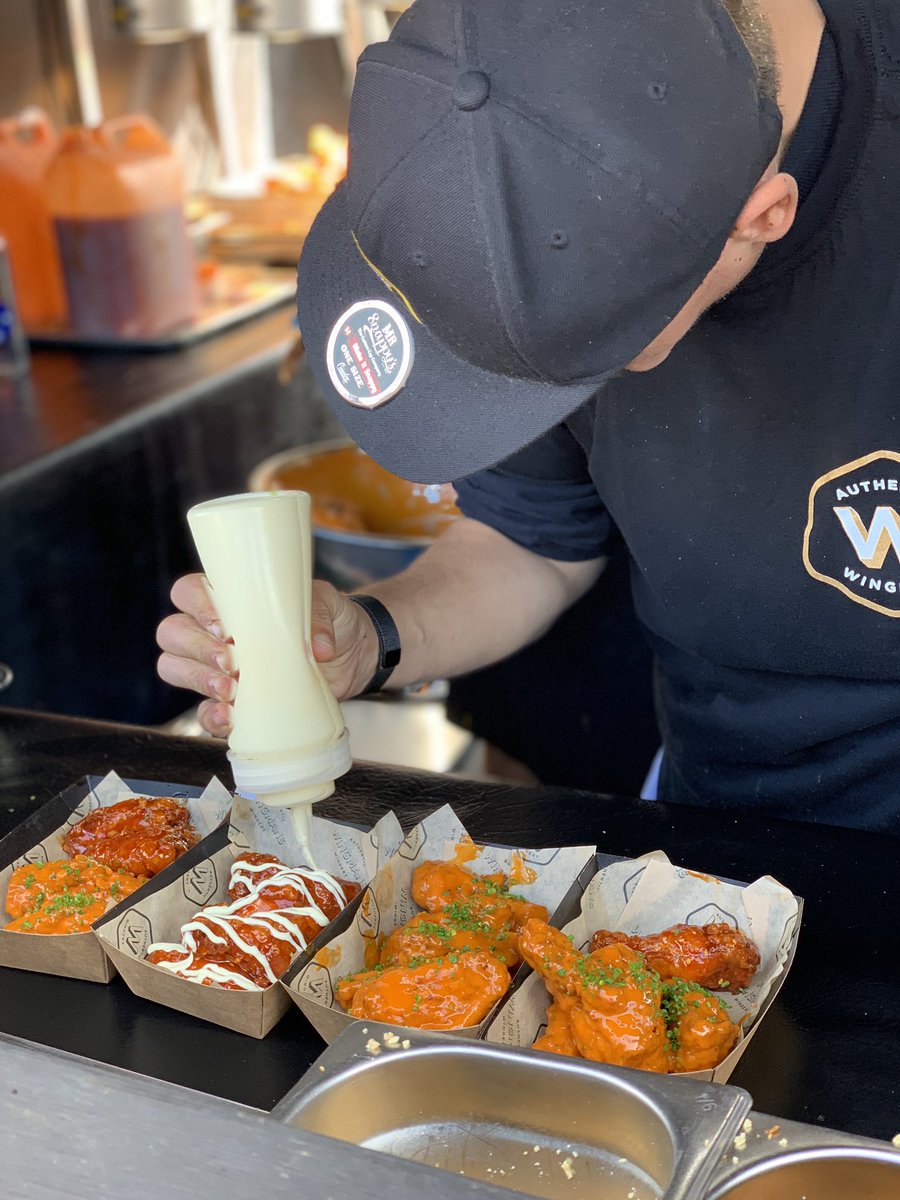 nicktinkercc's tweet image. Had an amazing day at @wingfestuk Manchester! @wingmanschicken got our vote. Best buffalo wings I’ve ever had.