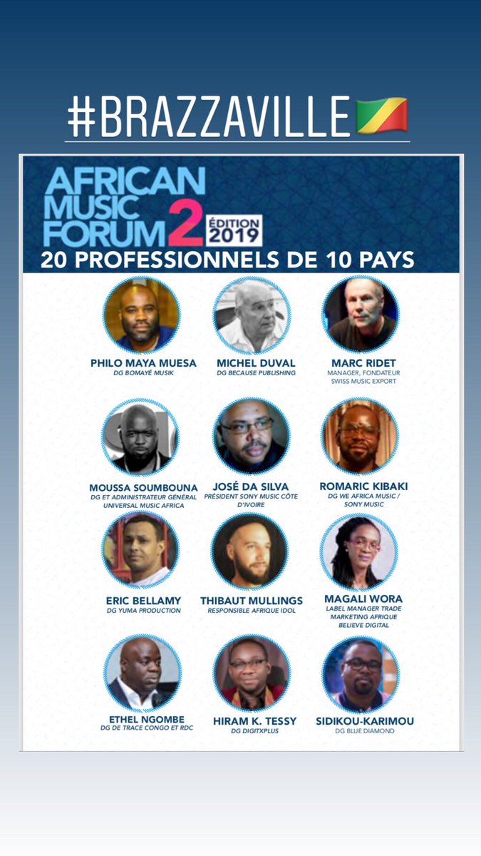 MagaliWora's tweet photo. A challenging week at l’African Music Forum at #Kinshasa and #Brazzaville. Let’s kill this !!! https://t.co/sZYdqHUlgq