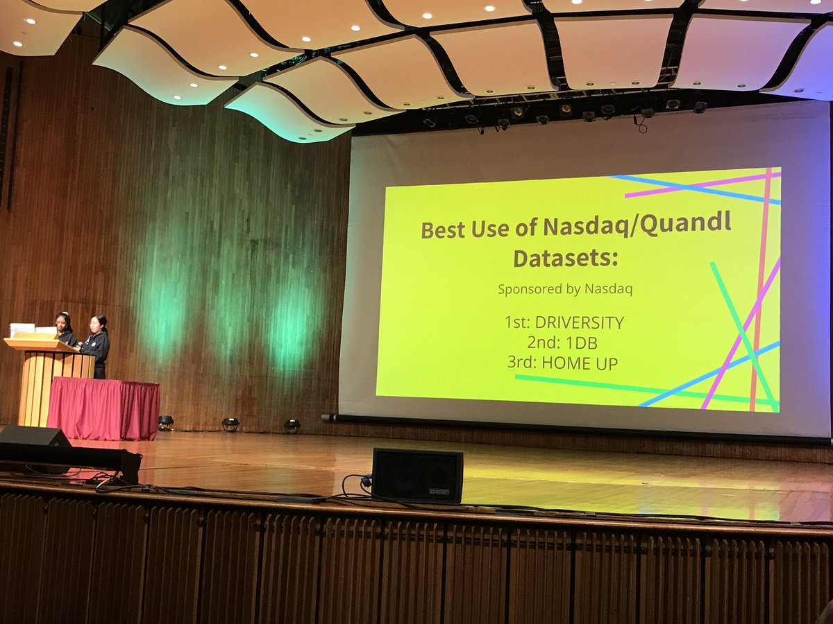 NasdaqExchange's tweet photo. Winners for the #NasdaqChallenge are in! Congratulations.
@hackmit #HackMIT2019 https://t.co/z0DFLIuqf8