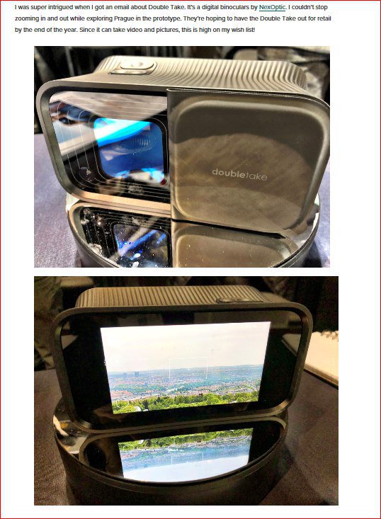 TimPetrovic's tweet photo. Such an incredibly complex and clunky setup. Replace all this with the #DoubleTake by @NexOpticTech- #instantzoom, #4kvideo #streaming, #imagestabilization, #dslrcamera and #binoculars all in one! Perfect for #astrophotography https://t.co/zgueS8rqVu #MilkyWay #spaceexploration https://t.co/NOuY1Gmx1U