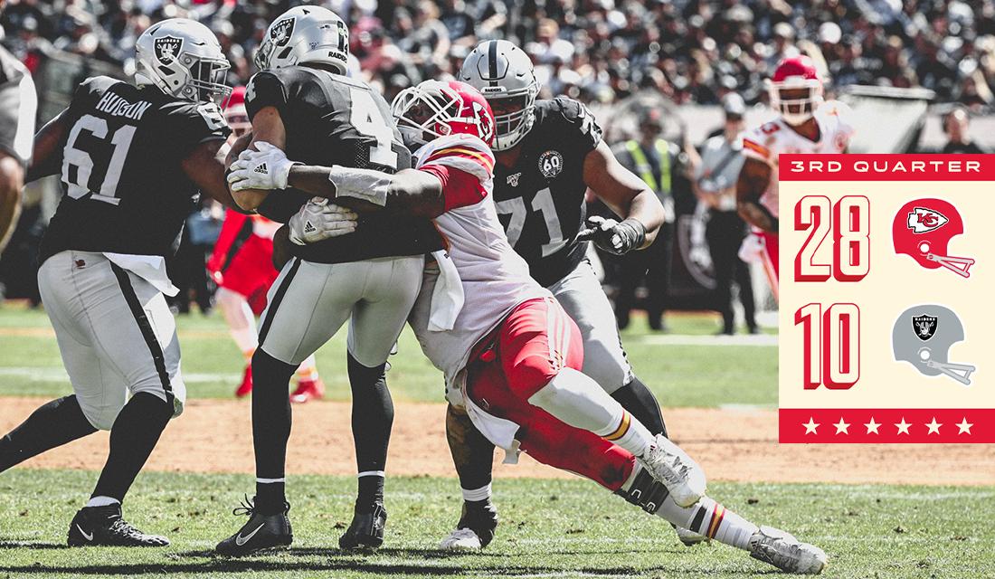 End of 3. #KCvsOAK