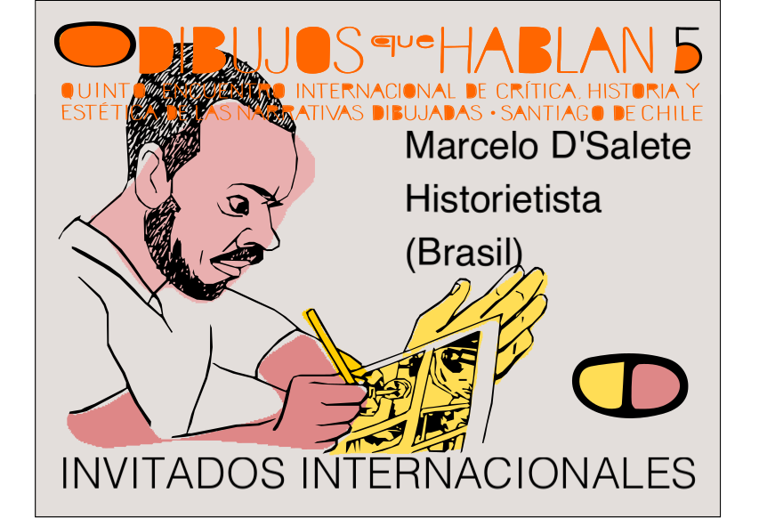 Entre el 13 y el 15 de noviembre de 2019 tendremos un <a href="/DibujosqHablan/">Dibujos que Hablan</a> de lujo con la visita de la investigadora  <a href="/reinohueco/">Elisa McCausland</a>; El dibujante Claudio Romo; el guionista y escritor Juan Sasturain y el dibujante <a href="/marcelodsalete/">Marcelo D'Salete</a> <a href="/BNChile/">Biblioteca Nacional</a> <a href="/RiehOnline/">RIEH (Red de investigación y estudios del Humor)</a>
