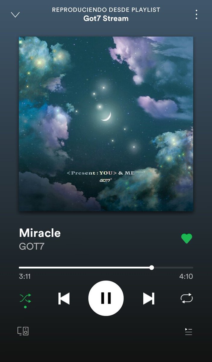 onlyahgase7's tweet photo. haciendo stream en Spotify 🎶
#GOT7 #GOT7STREAM @GOT7Official https://t.co/zAgFynJpmY
