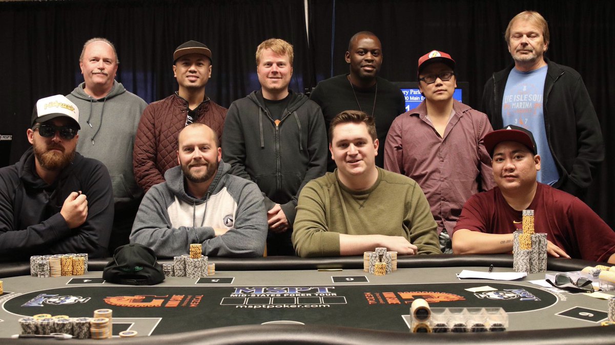 msptpoker's tweet photo. We have reached the final table of the #MSPT157 Main Event at @CanterburyCards.
#canyoufeelit https://t.co/OEvgFMwOgY