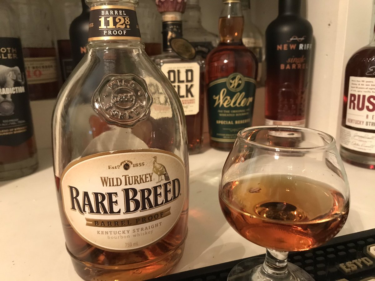 JBRAY694fun's tweet photo. Day 15 of #30DaysofBourbon with #RareBreed barrel proof @WildTurkey during #BourbonHeritageMonth. As always #drinkingcurious with @BourbonBanter. What’s in your glass ? https://t.co/RpKqwdiJ3i
