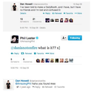 decadeofdnp's tweet photo. today marks a decade since the iconic “stop being so damn pretty dan howell” 🖤 https://t.co/Wlw56mgEar