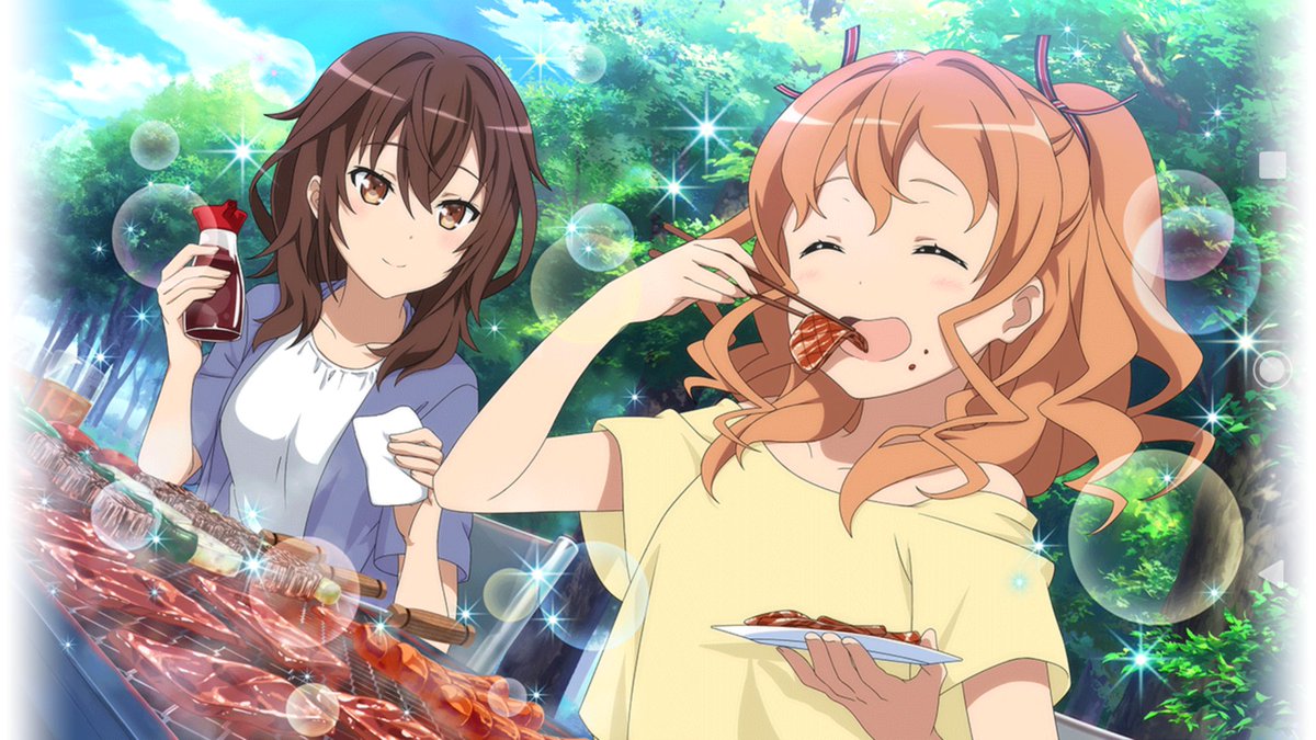 ブレイブ マロンちゃんとクロちゃんのイラスト 最高すぎる これだけでもふたりの関係性がひしひしと感じられるのが本当に良い マロンちゃんを放っておけないクロちゃんとクロちゃん大好きなマロンちゃん そして お互いに信頼しあっている 幸せそうな