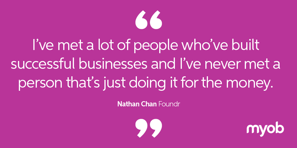 MYOB's tweet photo. It's about more than just money. 🙏

#foundersgame https://t.co/rxYMhaVoBU