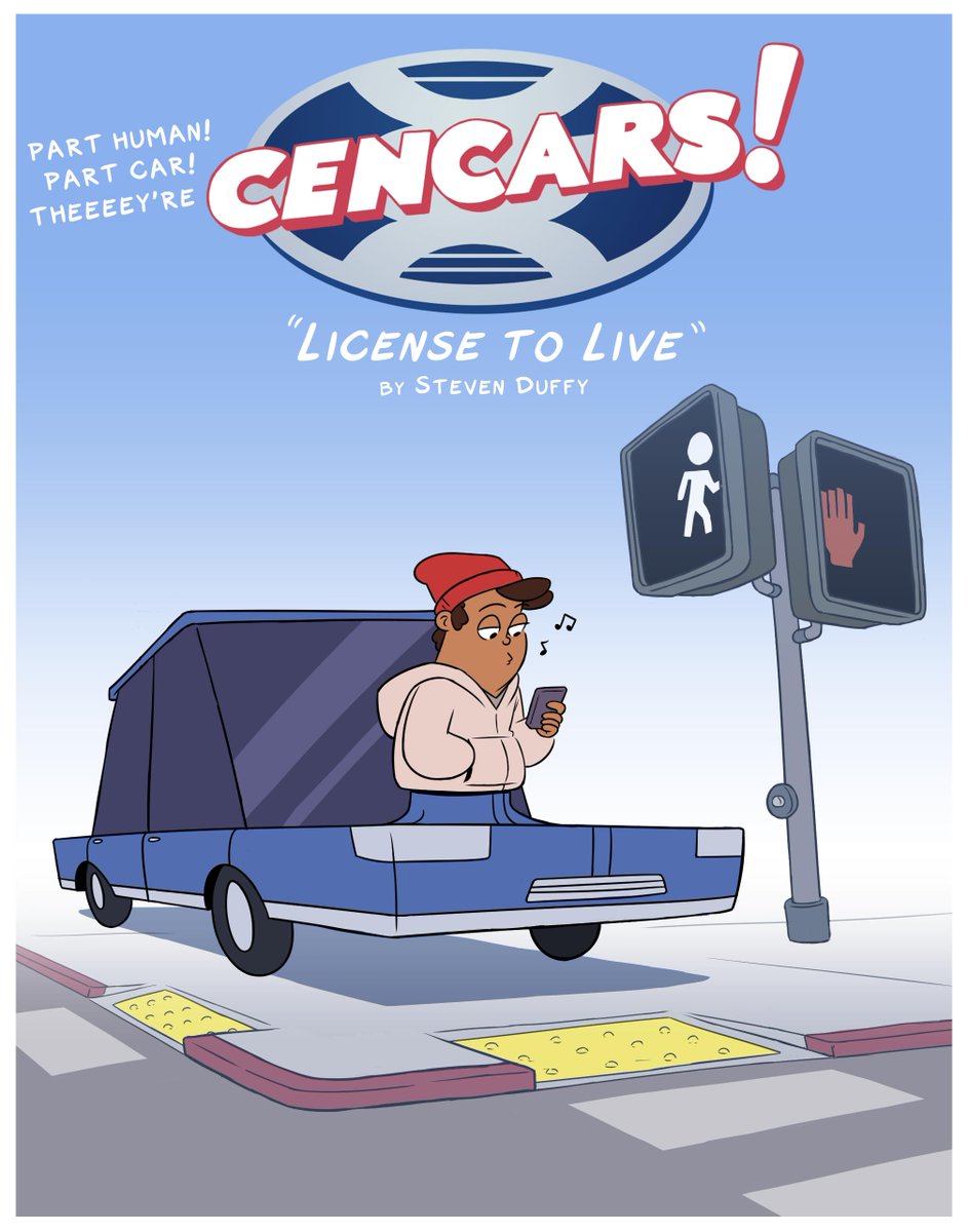 HEY hey, Cencars is up on gumroad!!!
All 42 pages, totally free!! Join Average Teen Parker Perez as he gets the hang of living with a disease that's turned him half car! I'd love it if you read it, and if I give ya a giggle I'd really appreciate a retweet!
https://t.co/RlwjOizRj4