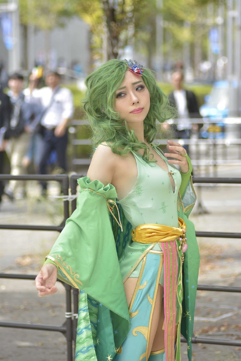 直営店に限定 コスプレ - ファイナルファンタジー4 リディア コスプレ 