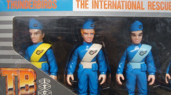 マイク ヤフオク店 Ganguo21 公式 サンダーバード 国際救助隊セット サンダーバードに出てくる国際救助隊のフィギュアセット メンバー5人のフィギュアセットとなります サンダーバード Thunderbird 人形劇 特撮 国際救助隊 フィギュア フィギュア