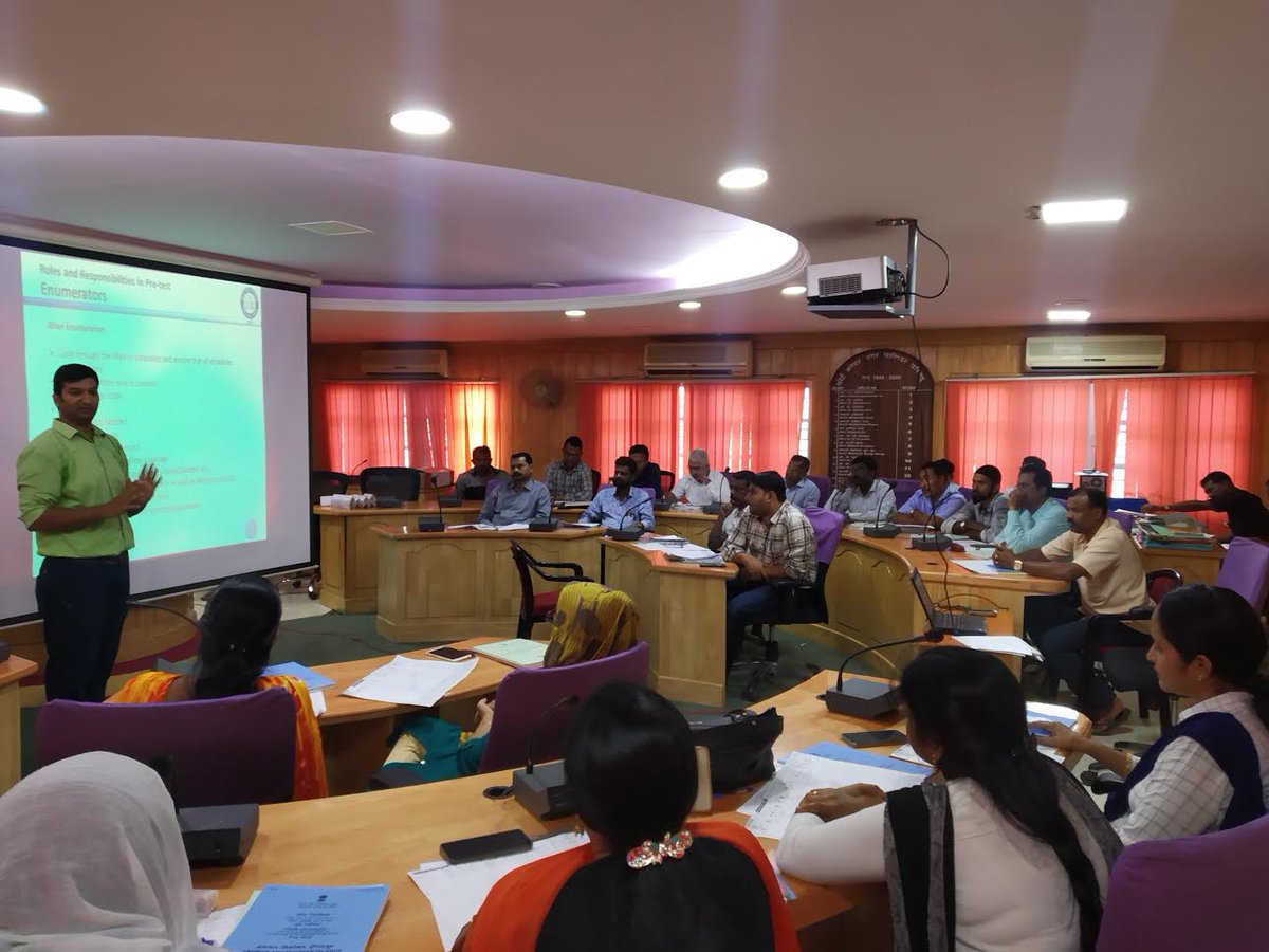 CensusIndia2027's tweet photo. Glimpses of 3 days training session of Enumerators and Supervisors for #PopulationEnumeration under #Census2021 Pre-Test in #AndamanAndNicobar Islands.
#CensusIndia2021 #CensusForNewIndia
@HMOIndia @PIBHomeAffairs @PIB_India https://t.co/VB7twMVNcy