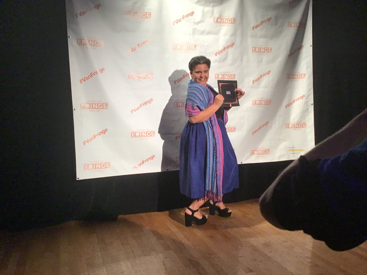 VancouverFringe's tweet photo. And the winner of the @TD_Canada Fringe Forward Award is TADPOLE: THE LAST EPISODE!! https://t.co/CABOgnsY61