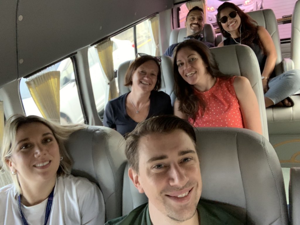 Teachers and TAs on their way to Rayong for a day of professional learning and sharing with colleagues from <a href="/standrewsgv/">St. Andrews GV</a> <a href="/StAndrews_DUS/">St. Andrews Dusit</a> &amp; <a href="/StAndrews_107/">St.Andrews 107</a> #supersathorn #teamS107 #howdusitdoesit #cognitaway