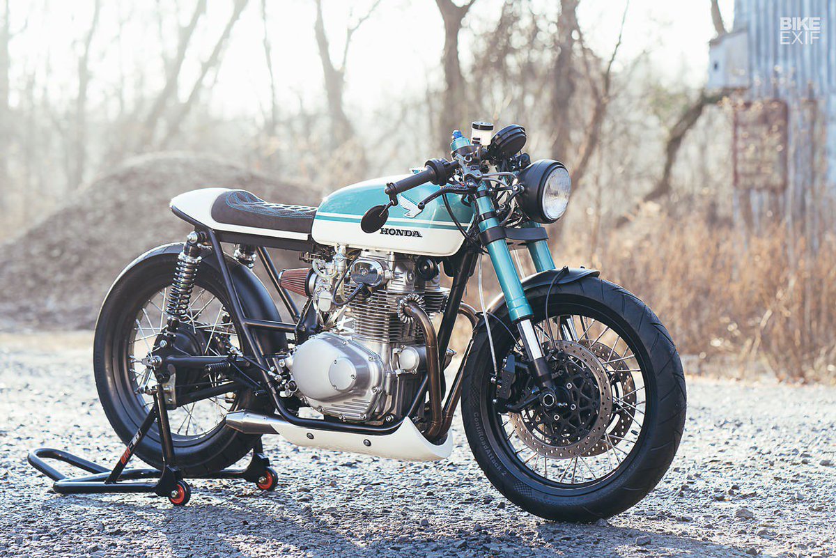 Motorcycles Japan On Twitter Honda Cb350 Cafe Racer How To Build It A Run Through On Our Work Done On The Cb350 Four Brat Cafe Racer Motorcycle No 73 Cb350