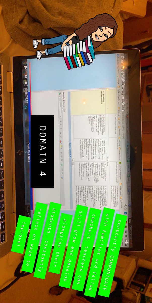 misspballa's tweet photo. Can’t wait to incorporate #danielsonsnaps into the classroom thanks to @TaraMartinEDU! Tech in the classroom is so valuable.. Loved learning more about the Danielson Framework and how important it is to keep our students ENGAGED ✨ #gccedu @bkulak11 @SFecich https://t.co/3Ks430p5Nf