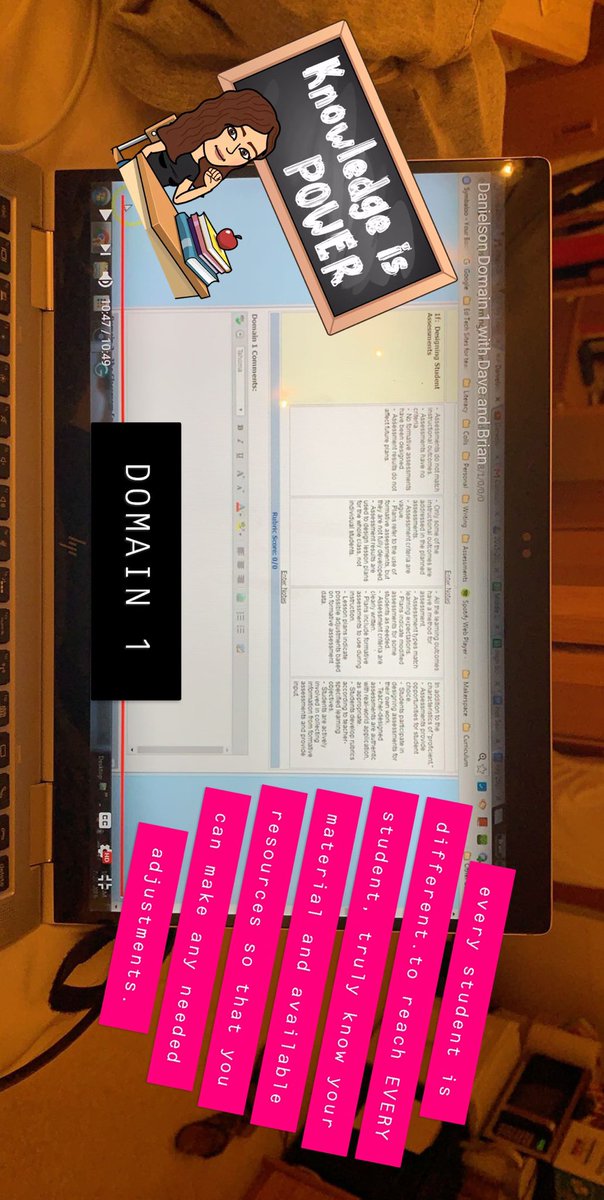 misspballa's tweet photo. Can’t wait to incorporate #danielsonsnaps into the classroom thanks to @TaraMartinEDU! Tech in the classroom is so valuable.. Loved learning more about the Danielson Framework and how important it is to keep our students ENGAGED ✨ #gccedu @bkulak11 @SFecich https://t.co/3Ks430p5Nf