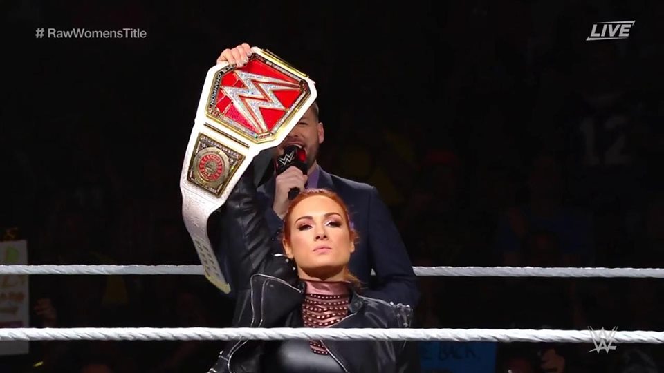 TheMansFans's tweet photo. @BeckyLynchWWE 
Clash Of Champions
This Champion's entrance was beautiful! https://t.co/5mhDU0Mqrf