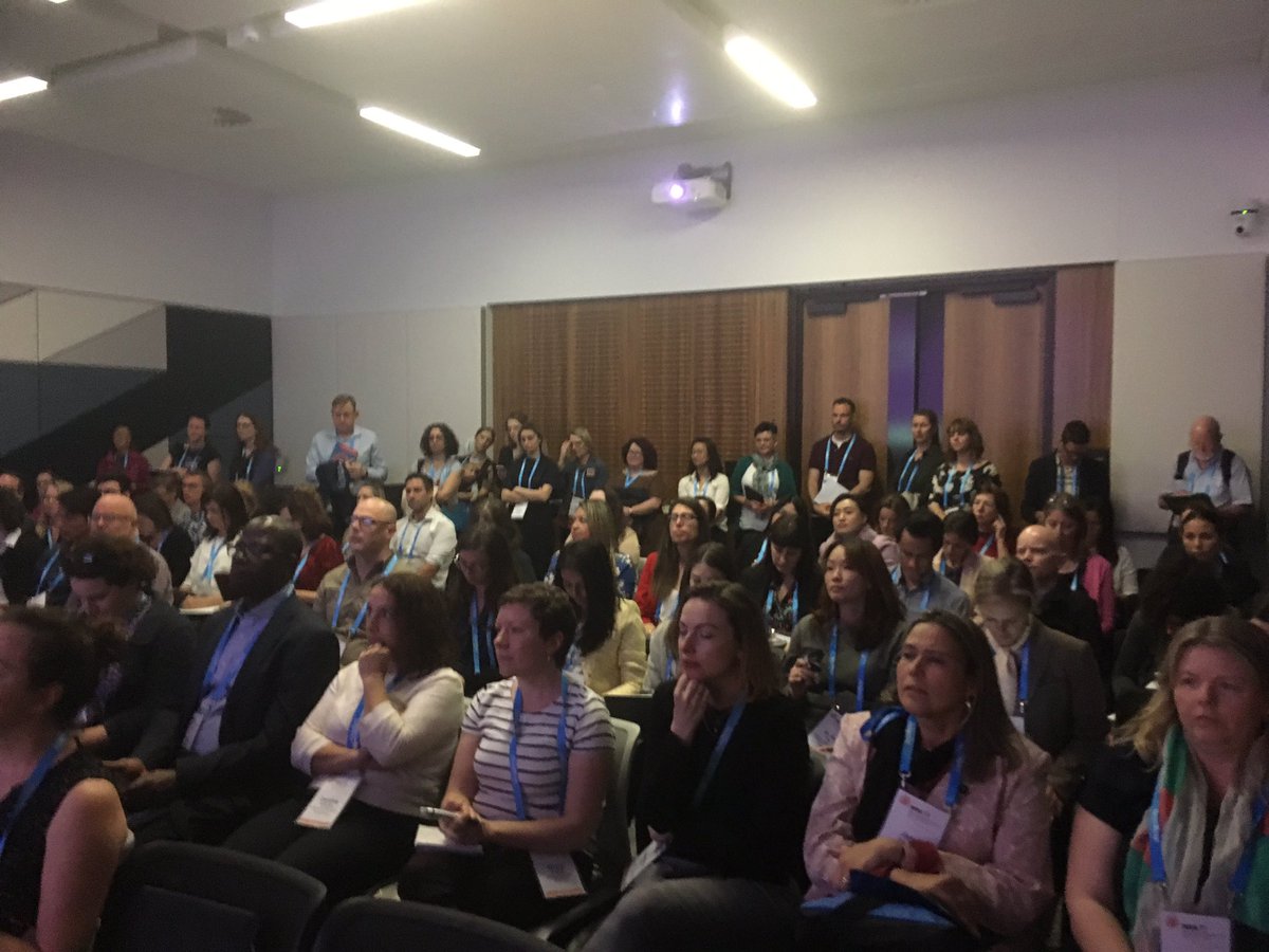 Standing room only in the first session with Alice Knight, then Jane Turner #aes19SYD