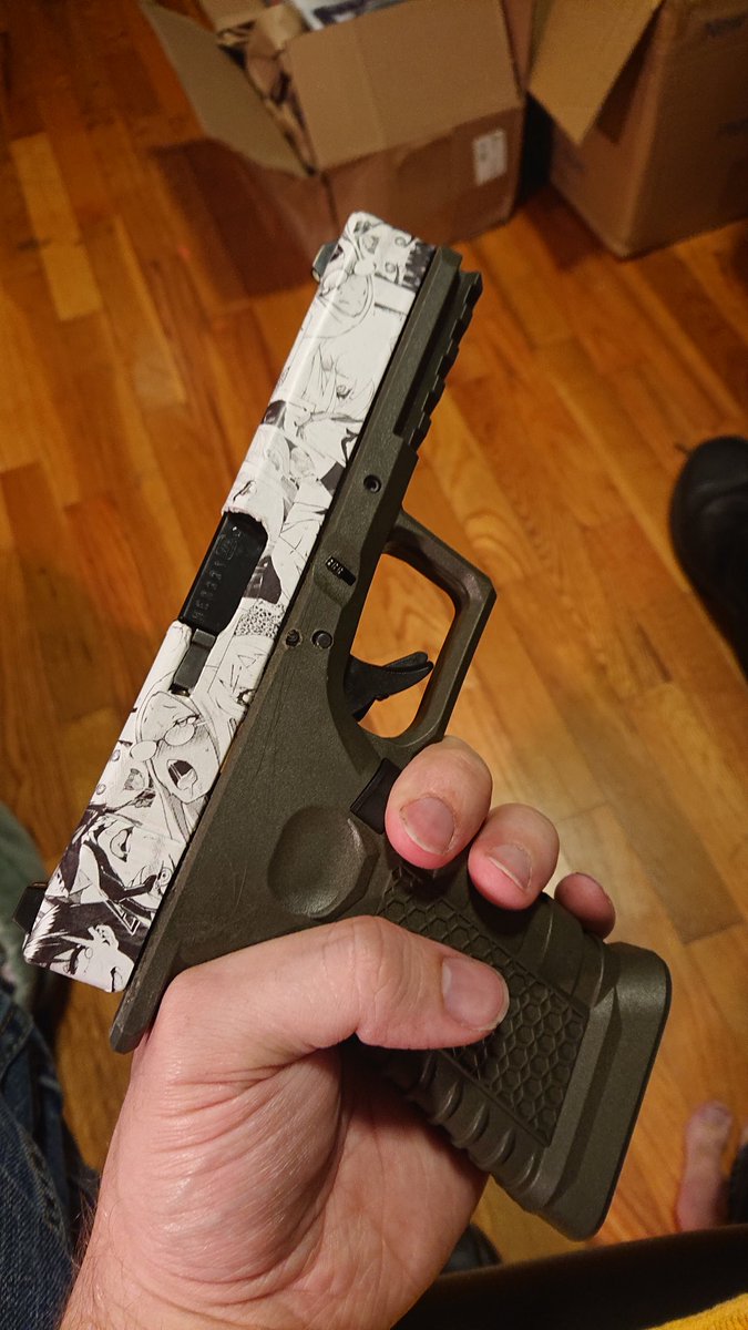 tacbaconpatches's tweet image. You know I had to do it to em.

#glock #ahegao #anime #manga #doujinshi #lewd