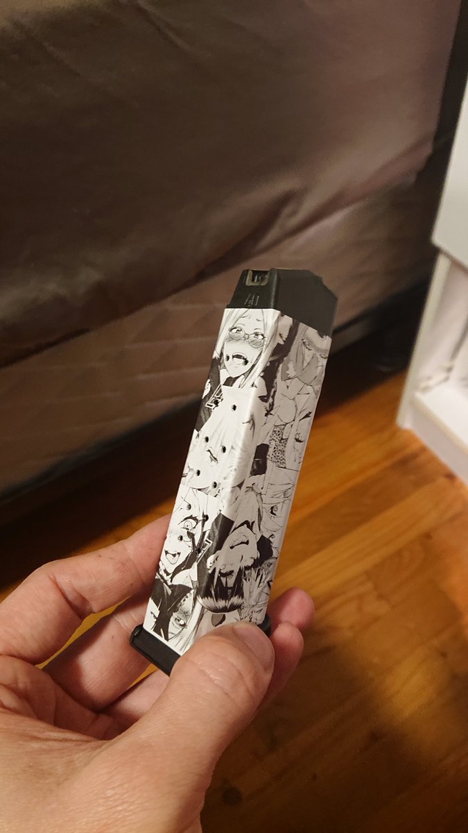 tacbaconpatches's tweet image. You know I had to do it to em.

#glock #ahegao #anime #manga #doujinshi #lewd